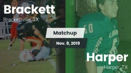 Matchup: Brackett  vs. Harper  2019