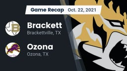 Recap: Brackett  vs. Ozona  2021