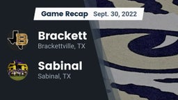Recap: Brackett  vs. Sabinal  2022