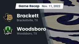 Recap: Brackett  vs. Woodsboro  2022