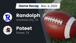Recap: Randolph  vs. Poteet  2020