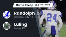 Recap: Randolph  vs. Luling  2022