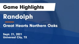 Randolph  vs Great Hearts Northern Oaks Game Highlights - Sept. 21, 2021