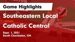 Southeastern Local  vs Catholic Central  Game Highlights - Sept. 1, 2021