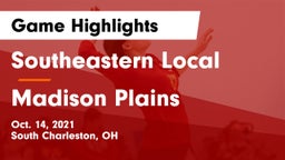 Southeastern Local  vs Madison Plains  Game Highlights - Oct. 14, 2021