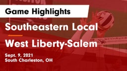 Southeastern Local  vs West Liberty-Salem  Game Highlights - Sept. 9, 2021