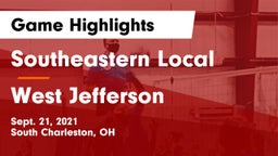 Southeastern Local  vs West Jefferson  Game Highlights - Sept. 21, 2021