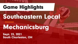Southeastern Local  vs Mechanicsburg  Game Highlights - Sept. 23, 2021
