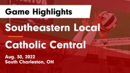 Southeastern Local  vs Catholic Central  Game Highlights - Aug. 30, 2022