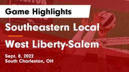 Southeastern Local  vs West Liberty-Salem  Game Highlights - Sept. 8, 2022