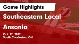 Southeastern Local  vs Ansonia  Game Highlights - Oct. 17, 2022