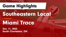 Southeastern Local  vs Miami Trace  Game Highlights - Oct. 11, 2023