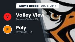 Recap: Valley View  vs. Poly  2017