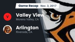 Recap: Valley View  vs. Arlington  2017