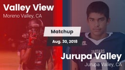 Matchup: Valley View High vs. Jurupa Valley  2018