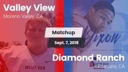 Matchup: Valley View High vs. Diamond Ranch  2018