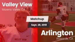 Matchup: Valley View High vs. Arlington  2018