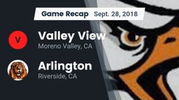 Recap: Valley View  vs. Arlington  2018