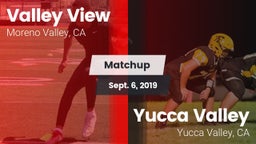 Matchup: Valley View High vs. Yucca Valley  2019