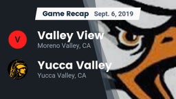 Recap: Valley View  vs. Yucca Valley  2019