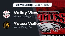 Recap: Valley View  vs. Yucca Valley  2023