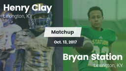 Matchup: Henry Clay High vs. Bryan Station  2017