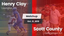 Matchup: Henry Clay High vs. Scott County  2019