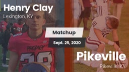 Matchup: Henry Clay High vs. Pikeville  2020
