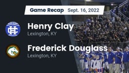 Recap: Henry Clay  vs. Frederick Douglass 2022