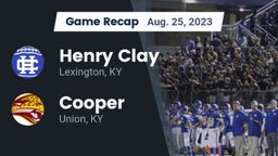 Recap: Henry Clay  vs. Cooper  2023