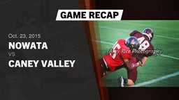 Recap: Nowata  vs. Caney Valley  2015