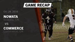 Recap: Nowata  vs. Commerce  2016