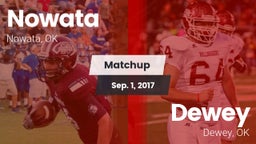 Matchup: Nowata vs. Dewey  2017