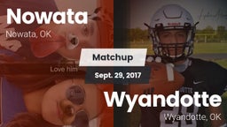 Matchup: Nowata vs. Wyandotte  2017