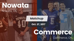 Matchup: Nowata vs. Commerce  2017