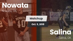Matchup: Nowata vs. Salina  2018