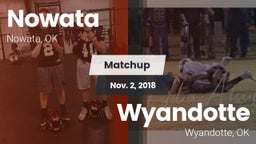 Matchup: Nowata vs. Wyandotte  2018