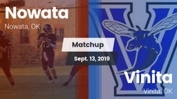 Matchup: Nowata vs. Vinita  2019