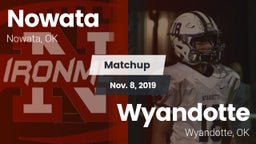 Matchup: Nowata vs. Wyandotte  2019