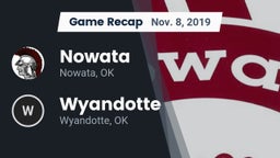 Recap: Nowata  vs. Wyandotte  2019