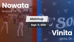 Matchup: Nowata vs. Vinita  2020