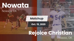 Matchup: Nowata vs. Rejoice Christian  2020