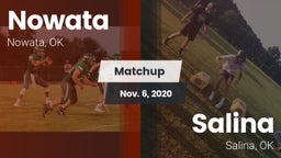 Matchup: Nowata vs. Salina  2020