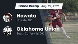 Recap: Nowata  vs. Oklahoma Union  2021