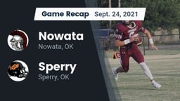 Recap: Nowata  vs. Sperry  2021