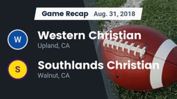 Recap: Western Christian  vs. Southlands Christian  2018