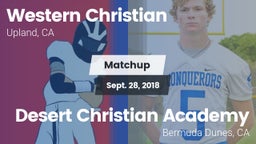Matchup: Western Christian vs. Desert Christian Academy 2018