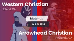 Matchup: Western Christian vs. Arrowhead Christian  2018