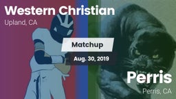 Matchup: Western Christian vs. Perris  2019
