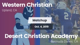 Matchup: Western Christian vs. Desert Christian Academy 2019